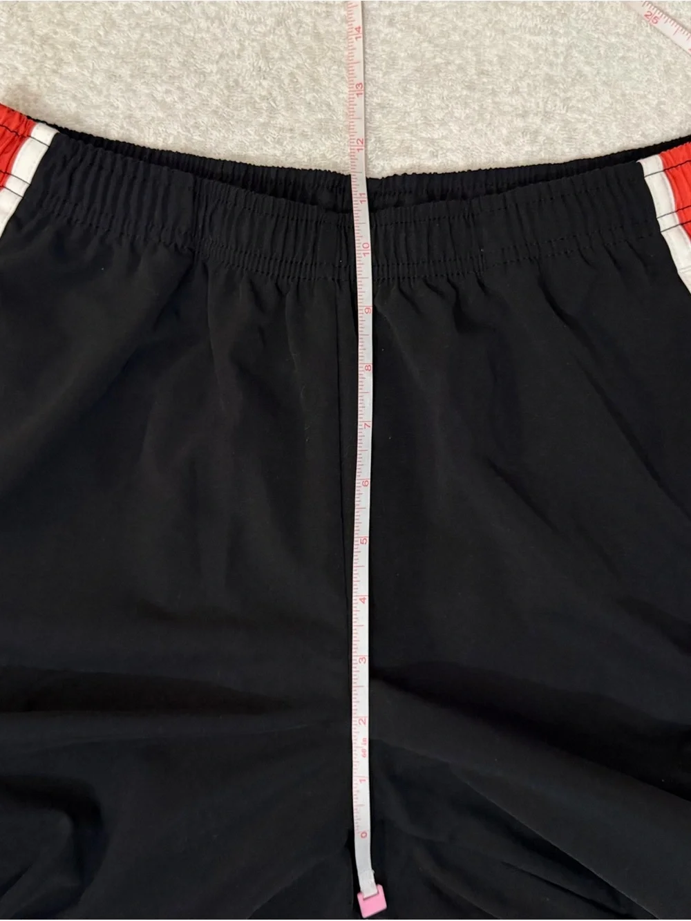 VTG Y2K Nike Cropped Track Pants Side Stripe Wide Leg Swoosh 294617 Retro Active